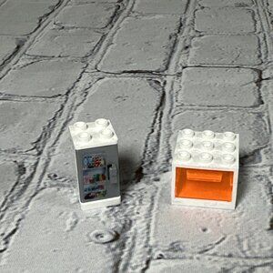 Mega Bloks Kitchen Accessories Oven And Refrigerator